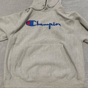 Champion Grey Hoodie
